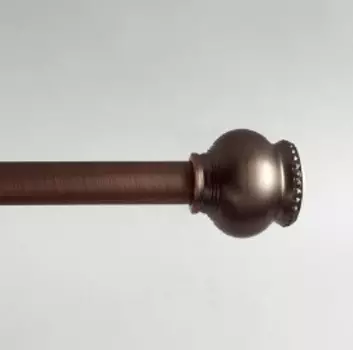 Карниз для ванной комнаты 100-180 см Carnation Home Fashions Dorchester Oil Rubbed Bronze TSR-DOR/67