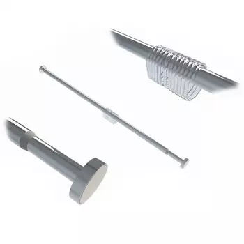 Карниз для ванны 110-200 см WasserKRAF Dinkel SC-461120