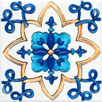 Керамическая плитка Kerama Marazzi Декор Капри майолика 20x20 STG\A452\5232