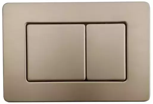 Кнопка смыва AltroBagno PFP 003GQ для инсталляции, золотой матовый