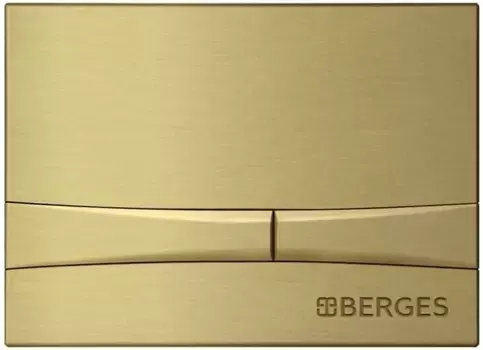Кнопка смыва Berges Novum F8 040058 для инсталляции, бронза