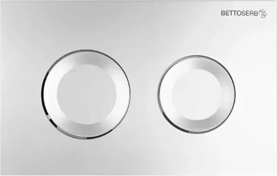 Кнопка смыва Bettoserb Cool 40006468 для инсталляции, матовый хром