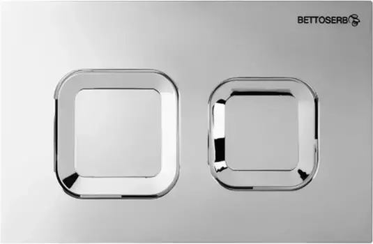Кнопка смыва Bettoserb Smart 40006473 для инсталляции, хром