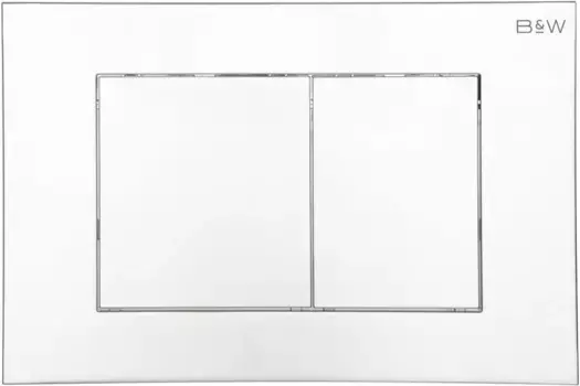 Кнопка смыва Black & White Universe WPI-09533 09533 для инсталляции, хром