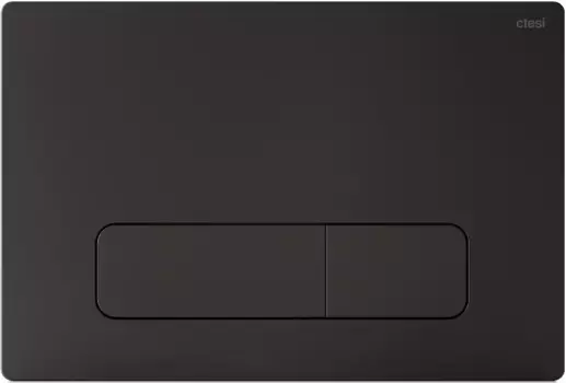 Кнопка смыва Ctesi Keen BK0202102 для инсталляции, черный матовый