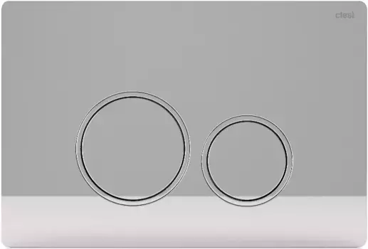 Кнопка смыва Ctesi Round BK0202120 для инсталляции, хром