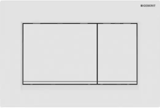 Кнопка смыва Geberit Sigma 30 115.883.11.1 для инсталляции, белый матовый