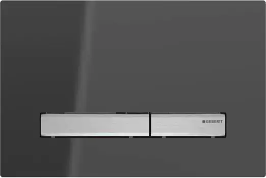 Кнопка смыва Geberit Sigma 50 115.788.SD.2 для инсталляции, дымчатый/нержавеющая сталь