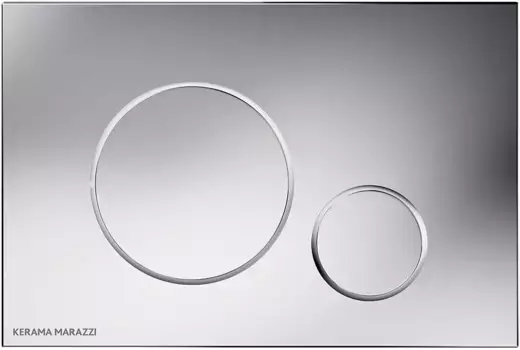 Кнопка смыва Kerama Marazzi M671KM для инсталляции, хром