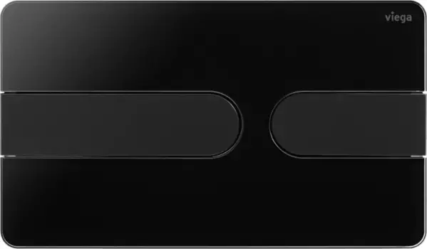 Кнопка смыва модель 8613.1 Viega Visign for Style 23 773199 для инсталляции, черный глянец/черный матовый