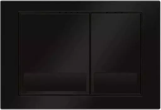 Кнопка смыва Veconi Square VFS001BL для инсталляции, черный матовый