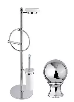 Комплект для туалета хром, металл Cezares Olimp OLIMP-WBS-01-M