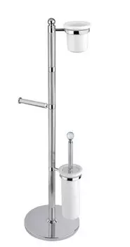 Комплект для туалета хром, swarovski Cezares Olimp OLIMP-WCS-01-Sw