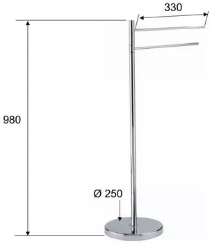 Комплект для туалета Remer Bagno RB550CR