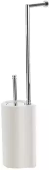 Комплект для туалета Stil Haus Medea ME972(08) напольный, хром/белый