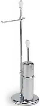 Комплект для туалета Stil Haus Nemi N20(39) напольный, хром/белый