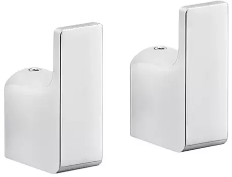 Комплект крючков Gedy Pirenei PI27(13) для ванны, хром