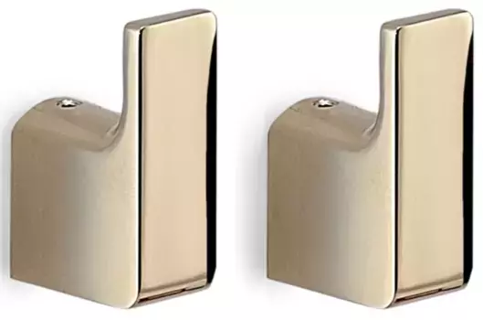 Комплект крючков Gedy Pirenei PI27(87) для ванны, золотой