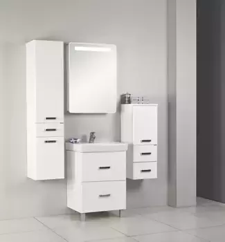 Комплект мебели белый 70 см Акватон Америна 1A169301AM010 + 1WH302083 + 1A135302AM01R