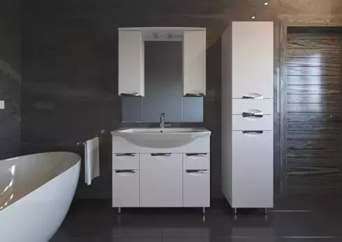 Комплект мебели белый 99,5 см ASB-Mebel Мессина