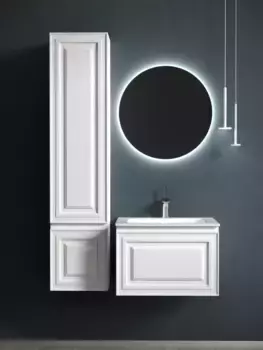 Комплект мебели белый матовый 61 см Sancos Very VR60W + CN7011 + SF600