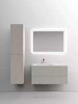 Комплект мебели бежевый матовый 101 см Sancos Snob T SNT100LCE + CN7014 + CI1000