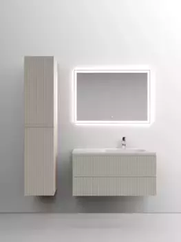 Комплект мебели бежевый матовый 101 см Sancos Snob T SNT100RCE + CN7015 + CI1000