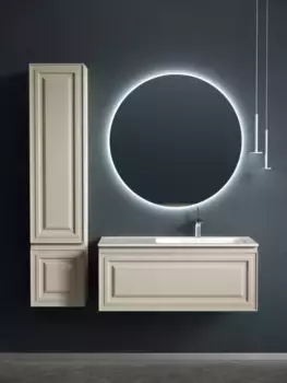 Комплект мебели бежевый матовый 101 см Sancos Very VR100RCE + CN7015 + SF900