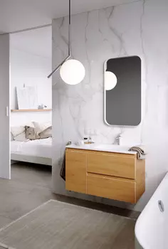 Комплект мебели дуб золотой 91,8 см Aqwella 5 Stars Accent ACC0109RDZ + Mal.09.04.D-R + RM0205W