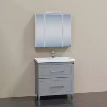 Комплект мебели серый дуб 81,5 см Санта Венера 221017 + FOCTEP80 + 113011