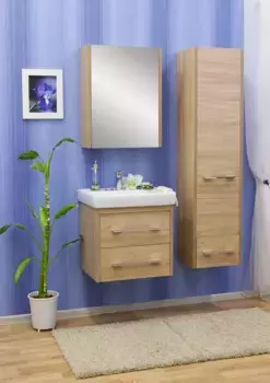 Комплект мебели швейцарский вяз 60,5 см Sanflor Ларго C0002117 + 4640021060773 + H0000000022