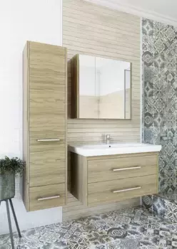 Комплект мебели швейцарский вяз 81 см Sanflor Ларго C0002119 + 4640021064733 + H0000000019