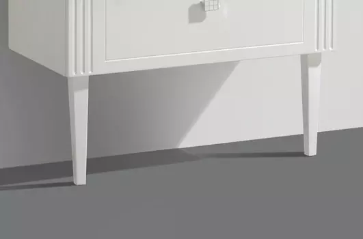 Комплект ножек 2 шт белый глянец Belbagno Atria ATRIA-PIA-BL