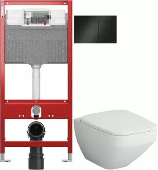 Комплект подвесной унитаз Am.Pm Inspire 2.0 C50A1700SC + система инсталляции Tece 9300302 + 9240407