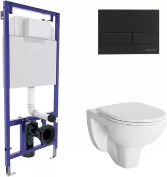 Комплект подвесной унитаз Berges Gamma + система инсталляции Berges Novum L5 042426