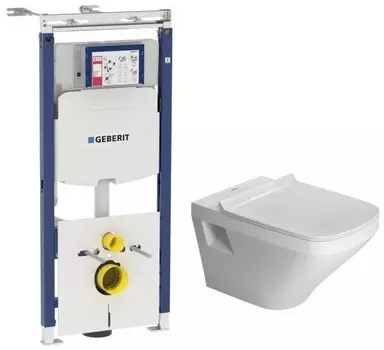 Комплект подвесной унитаз Duravit Durastyle 2536090000 + 0063790000 + система инсталляции Geberit 111.362.00.5