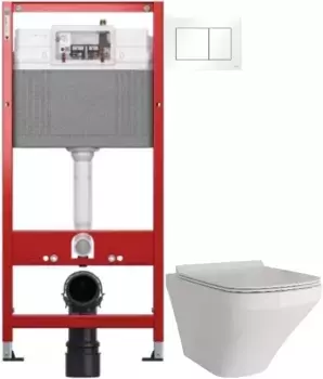 Комплект подвесной унитаз Grossman GR-4440S + система инсталляции Tece 9400413