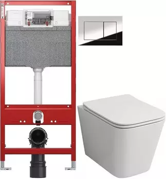 Комплект подвесной унитаз Grossman GR-4441S + система инсталляции TECE 9300302 + 9240401