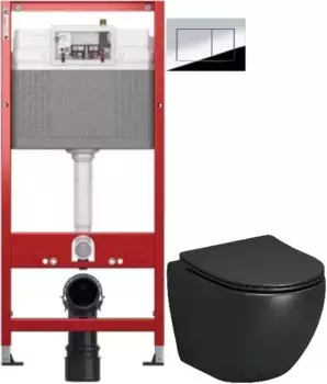 Комплект подвесной унитаз Grossman GR-4455BMS + система инсталляции Tece 9400412