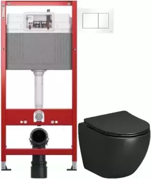Комплект подвесной унитаз Grossman GR-4455BMS + система инсталляции Tece 9400413