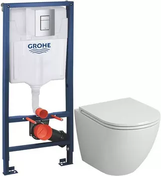 Комплект подвесной унитаз Grossman GR-4455S + система инсталляции Grohe 38772001