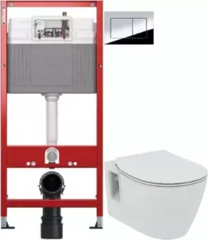 Комплект подвесной унитаз Ideal Standard Connect E822301 + система инсталляции Tece 9400412