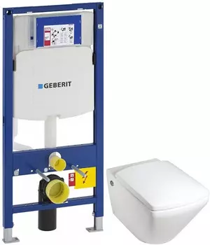 Комплект подвесной унитаз Jacob Delafon Escale E1306-00 + система инсталляции Geberit 111.300.00.5