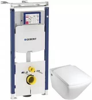 Комплект подвесной унитаз Jacob Delafon Escale E1306-00 + система инсталляции Geberit 111.362.00.5