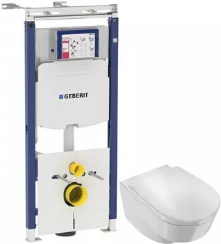 Комплект подвесной унитаз Jacob Delafon Odeon Rive Gauche EDR102-00 + E24888-00 + система инсталляции Geberit 111.362.00.5