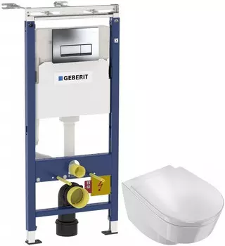 Комплект подвесной унитаз Jacob Delafon Odeon Rive Gauche EDR102-00 + E24888-00 + система инсталляции Geberit 458.125.21.1