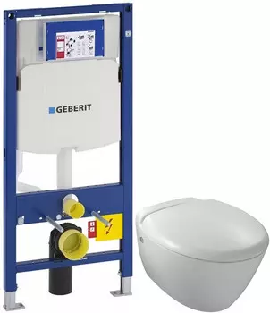 Комплект подвесной унитаз Jacob Delafon Presquile E4440-00 + система инсталляции Geberit 111.300.00.5