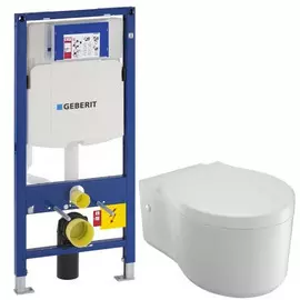 Комплект подвесной унитаз Jacob Delafon Viragio E4773-00 + система инсталляции Geberit 111.300.00.5