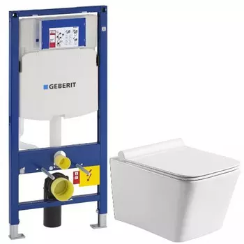Комплект подвесной унитаз MEER MR-2101 + система инсталляции Geberit 111.300.00.5