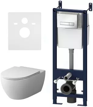 Комплект подвесной унитаз + система инсталляции Am.Pm Awe IS30201.111700